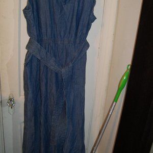 Denim Romper/Jumpsuit